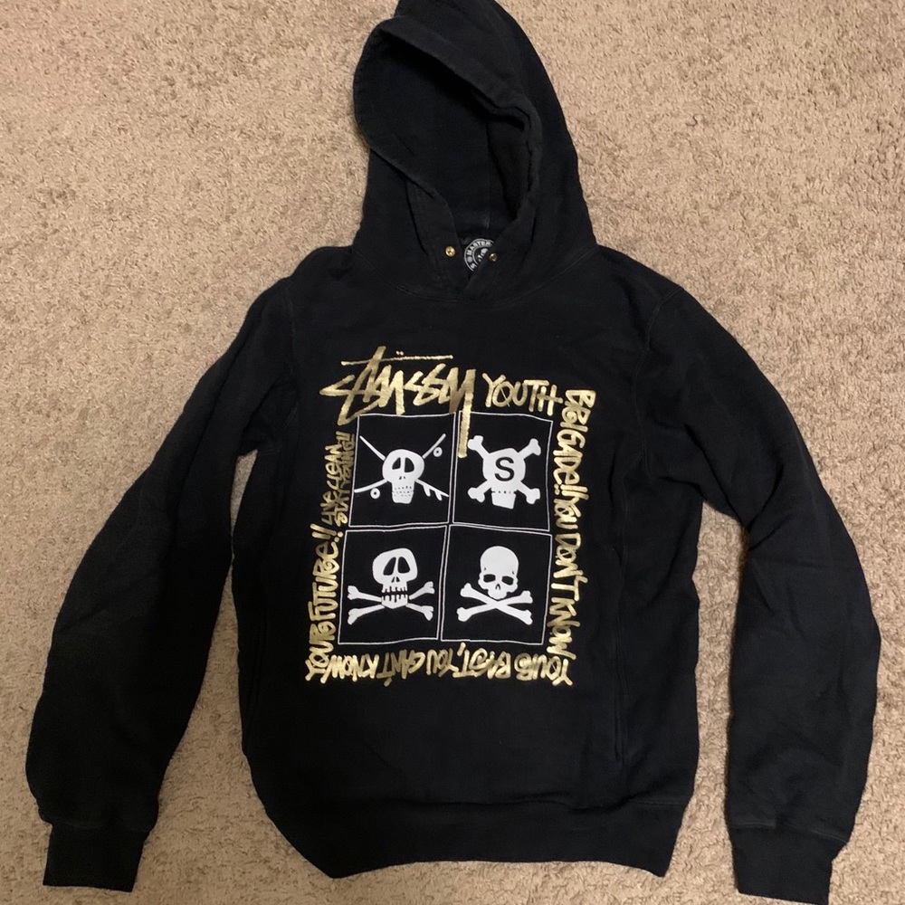 Stussy Sweatshirt with Skull and crossbones